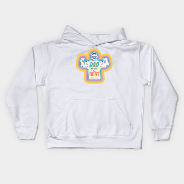 Best father Kids Hoodie by Sir13